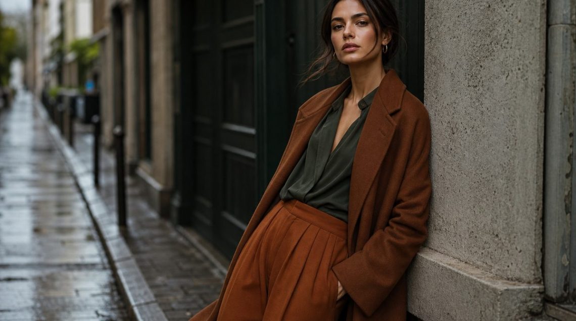 The ‘no fuss no frills’ rule quietly replacing quiet luxury (and it’s harder than it looks) Model wears wide-leg cotton trousers and fitted ribbed vest in the pared-back no fuss no frills style favoured by London editors