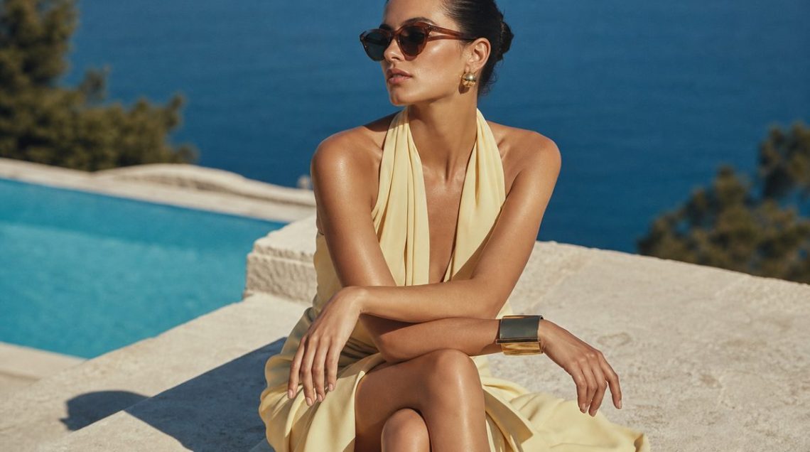 Inside the well-dressed woman’s 2026 playbook: the one-item rule changing everything Well-dressed woman in oatmeal linen trousers and fitted knit walking through a London street in soft daylight
