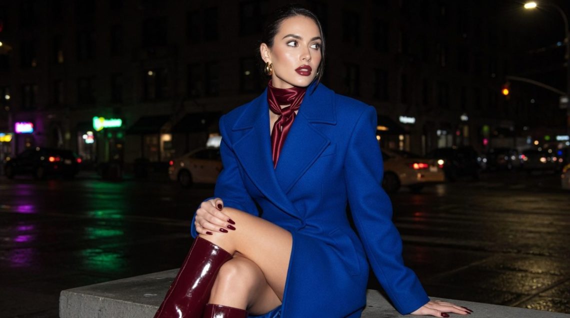 Why Zara’s six autumn colours now read as expensive (and pastels don’t) Rail of autumn clothing in Klein blue, burgundy and olive green, shades Zara has confirmed for the season